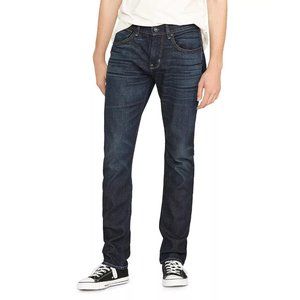 NEW HUDSON Mens Blake Slim Straight Fit Zip Fly Jeans Size 28 NWT Victory 0075